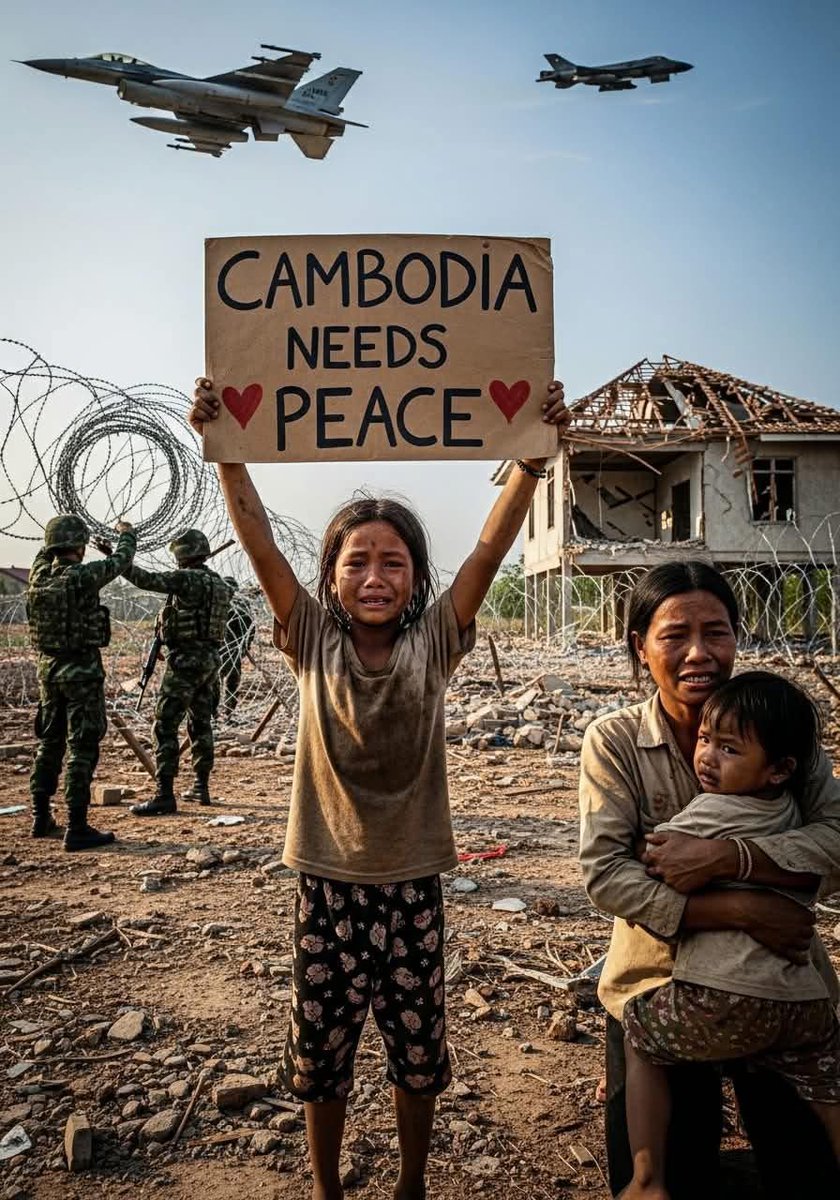 kohrongfeed's tweet photo. Cambodia wants peace https://t.co/cQv38U7MXJ