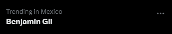 Benjamín Gil tweet media