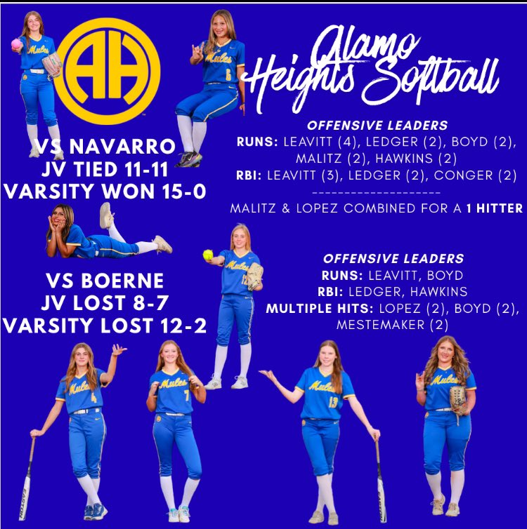 AHHS Softball tweet media