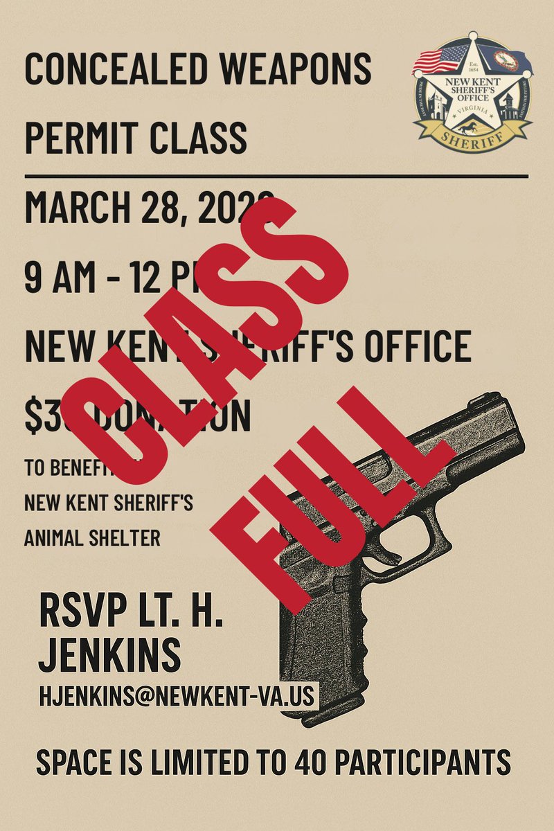 New Kent Sheriff tweet media