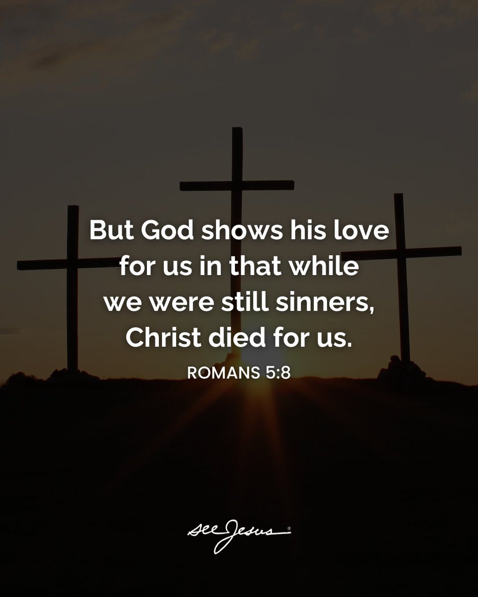 seeJesus's tweet photo. Every step to the cross, Jesus is loving people:

· Judas: trying to rescue him
· The disciples: protecting them
· Malchus: healing his ear
· Peter: looking with sadness, not judgment, after his denial
· The thief: pouring hope

Jesus loves to the end.
https://t.co/D70O6BxcNg https://t.co/1Y8ITnGmDh