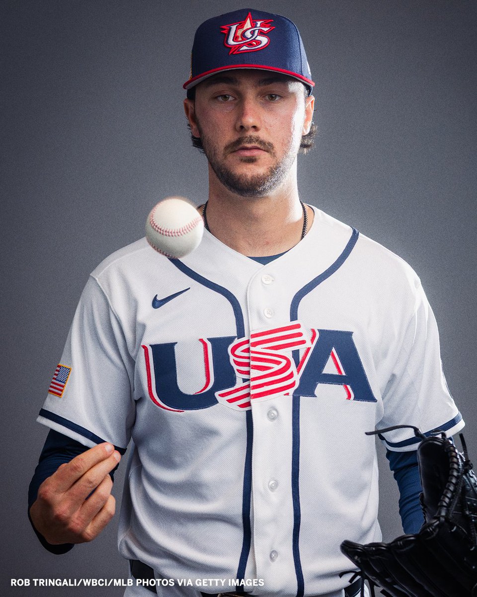 Paul Skenes delivered the most strikeouts (7) by any U.S. pitcher over the last three World Baseball Classics 👏