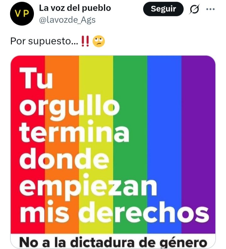 "Dictadura de género" 🤡