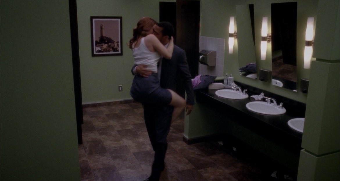 japril bathroom scene is so loved by me