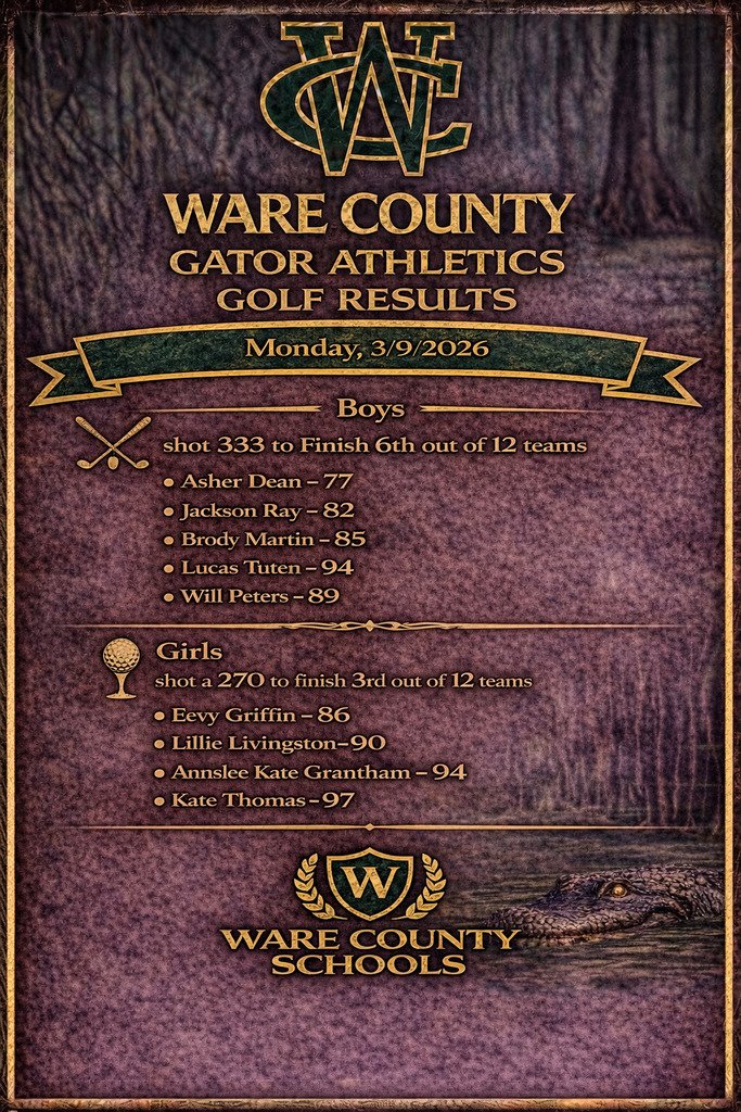 Ware County Gator Nation tweet media