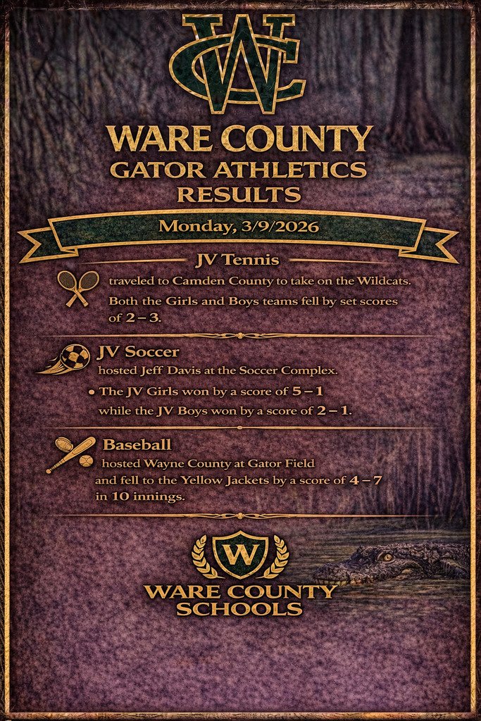 Ware County Gator Nation tweet media