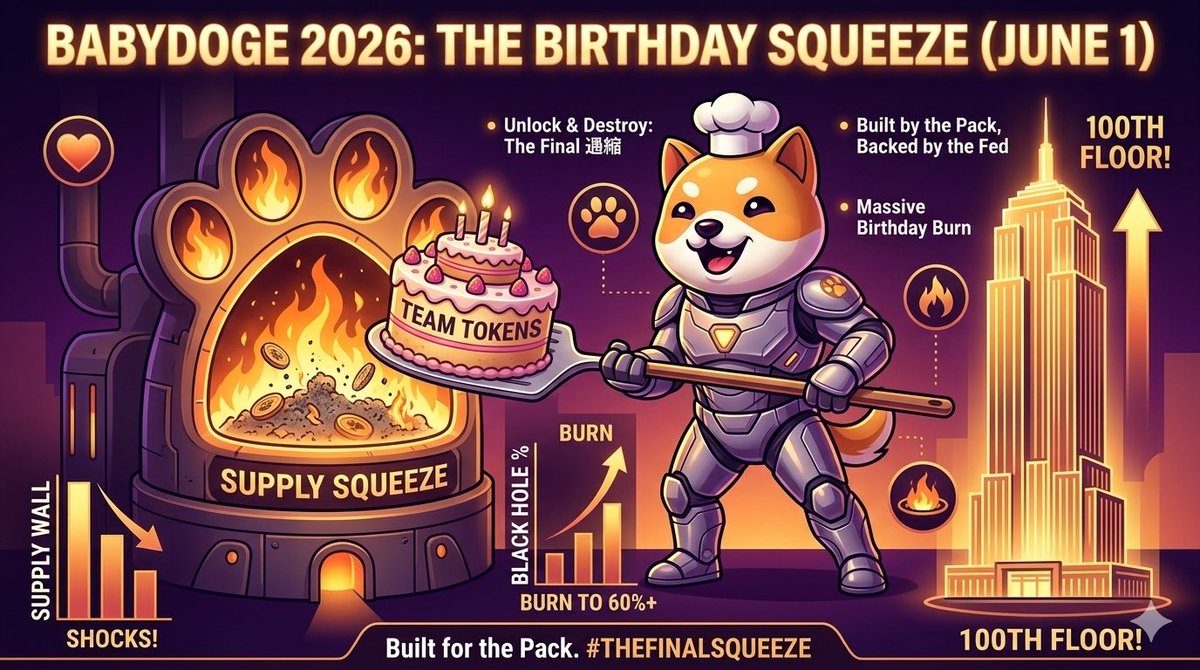 miltonhsueh0322's tweet photo. @BabyDoge We need big burn๐ฅfor the 5 years birthday๐
We want to listed on @krakenfx ใ@coinbase ใ@cryptocom ใ@Robinhood .
We hope that all stray dogs can be treated kindly.
#BabyDoge #BURN #HBD #5years
#Kraken #Coinbase #Cryptocom
#Binance #ElonMusk #DooDooDoo https://t.co/vbkGYWz1Ew
