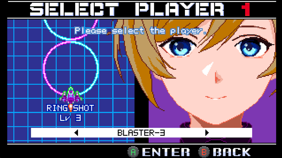 方向性が決まったのでSteamページを公開しました。
『Raging Blasters 2（レイジングブラスターズ2）』定番の宇宙とメカの縦STGです。
擬似二人プレイのシステムを採用し、１人プレイ時であっても2人プレイ時であっても、常に協力プレイが楽しめるのが大きな特徴です。