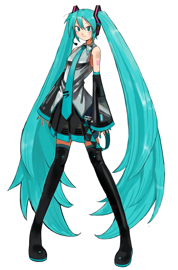 初音ミク 「Classic Miku for Miku Day #ミクの日」|Snoozincopter (Commission form in bio)のイラスト
