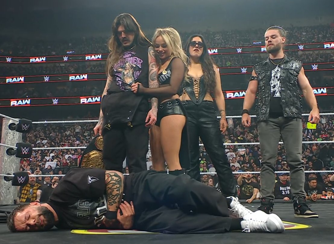 The eras of The Judgement Day. 4 years and counting! #WWERAW