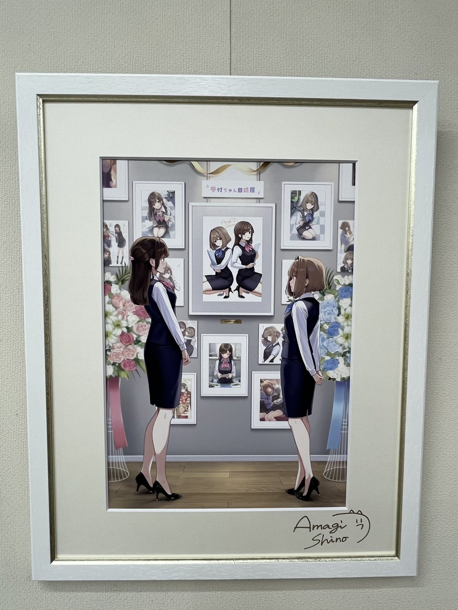 受付ちゃん日誌展 」 ～単行本記念 in 東京～ ＼🎀開催中🎀／ 【サイン