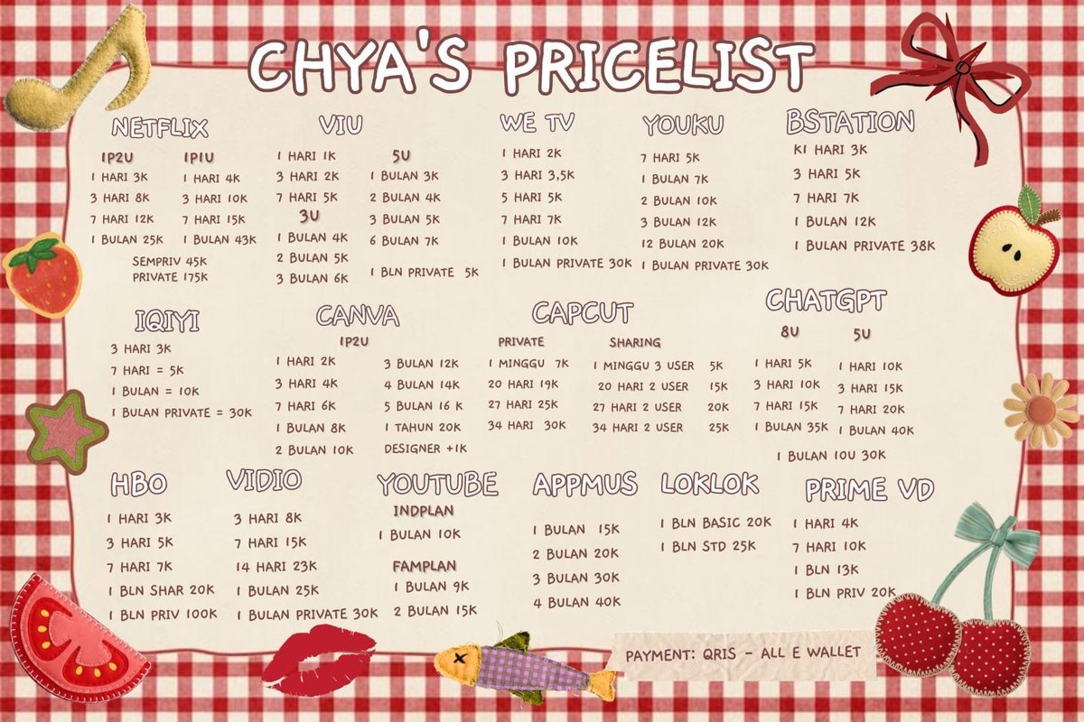 lineyearr's tweet photo. 🔔—YUK YUK akun premnya kakaaak kakaakkk, this is Chya from @chyara4sell yang akunnya sedang kena penangguhan, TRUSTED!¡! ada real testiiii yukkk langsung wasappp
https://t.co/K9TM85tzHl 🛎 .・。.・゜✭— #zonauang https://t.co/gAtvx3tnrV