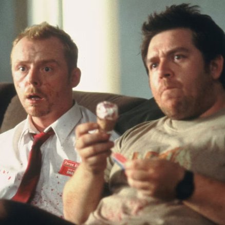 Simon Pegg and Edgar Wright via IG 👀

"Idea..." 🍨