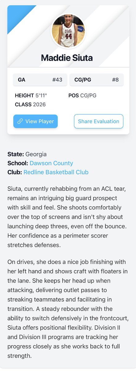 Redline Girls Basketball GA tweet media