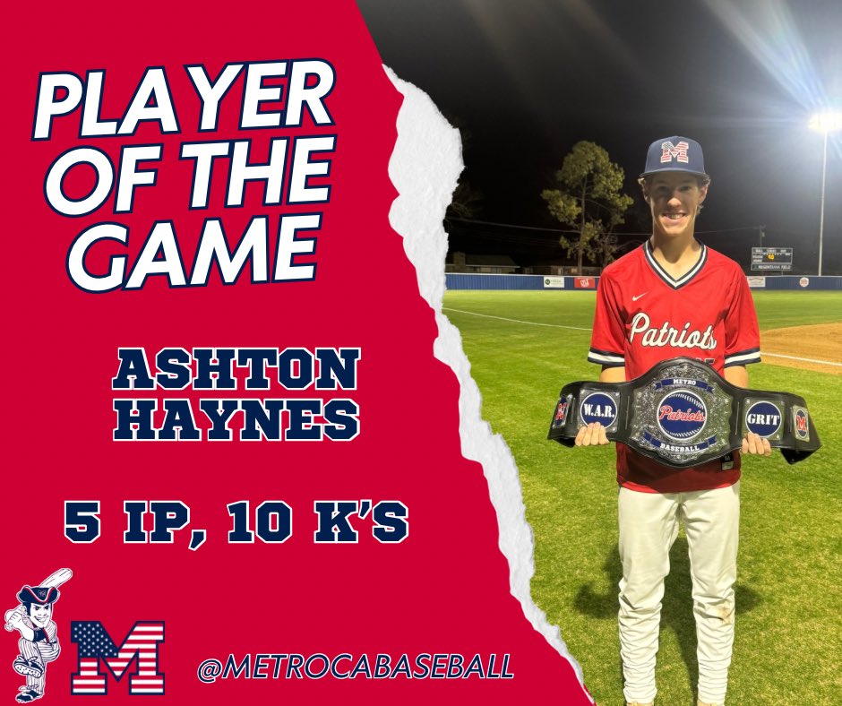 Metro Baseball tweet media