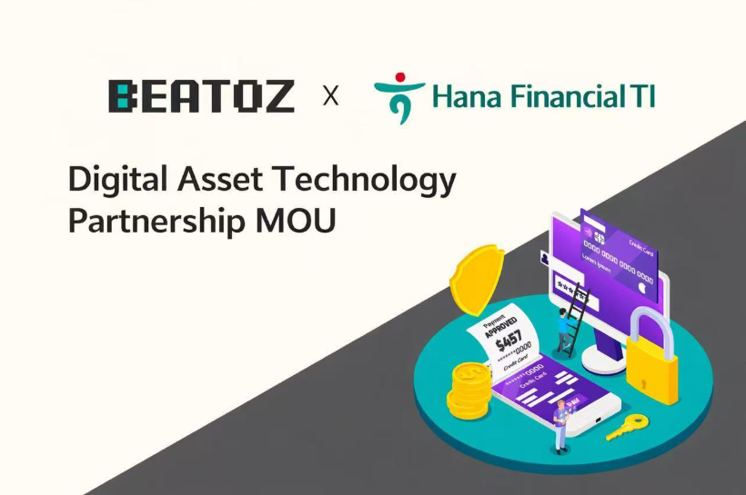Financial IT meets next-generation blockchain infrastructure 🚀

<a href="/BEATOZOfficial/">BEATOZ</a> has signed an MOU with Hana Financial TI, the IT affiliate of Hana Financial Group, to collaborate on digital asset technologies.

• BEATOZ – Blockchain infrastructure &amp; digital asset R&amp;D  
• Hana