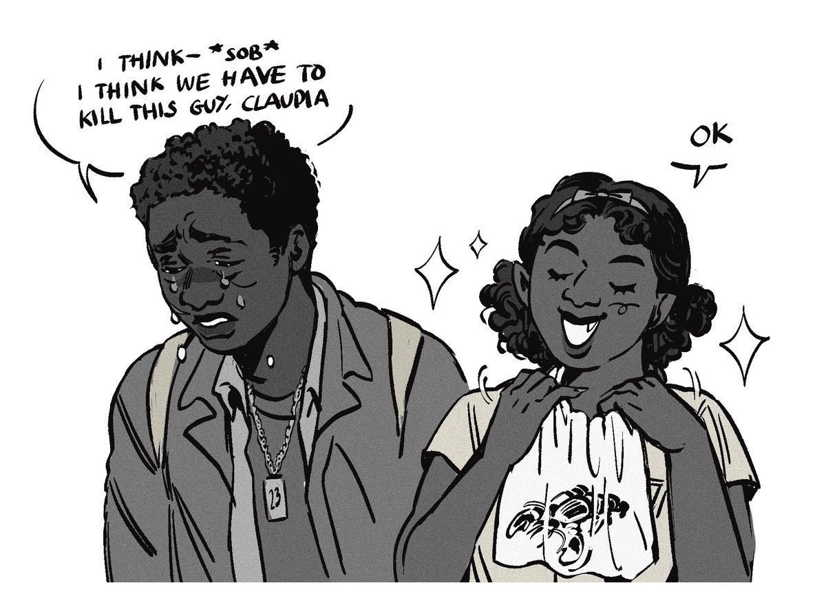 turnipoddity's tweet image. pete and claudia from tumblr request 🧎‍♀️
#thelongwalk #iwtv