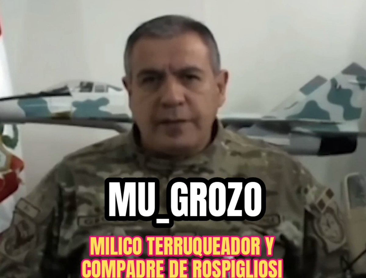 CUIDADO JÓVENES
NO SE DEJEN ENGAÑAR

MU_GROZO, es el chaleco de la ultraderecha, qué tanto daño le está haciendo el país.

Es un fujimorista en cubierto