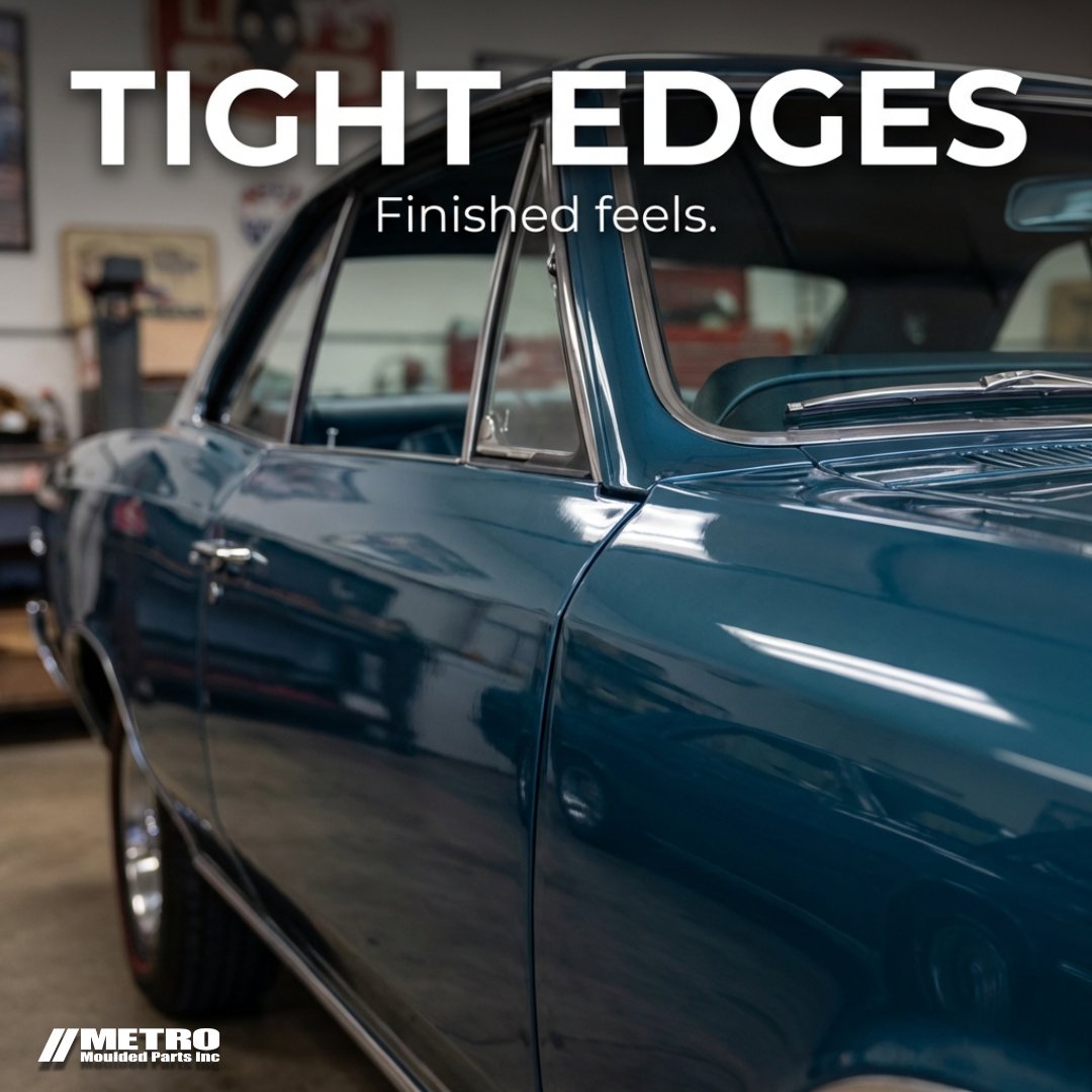 MetroMouldedPts's tweet image. Tiny gaps make big noise.
Tight edges make your classic feel finished.
Shop now: vist.ly/4uckk

#MetroMouldedParts #ClassicCarParts #DoItRightTheFirstTime