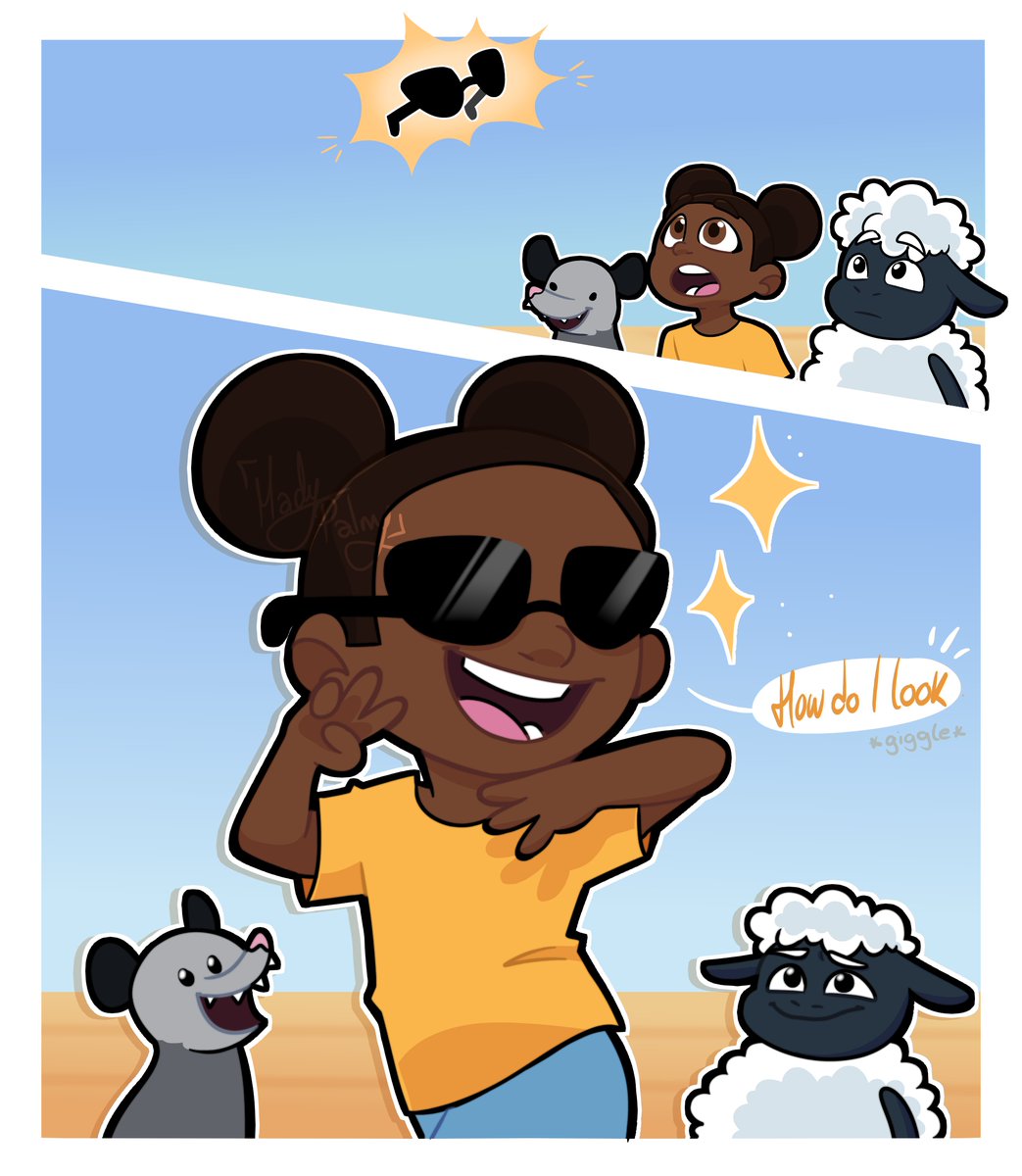 MadyPalm's tweet photo. Amanda and her sunglasses 😎☀️
#amandatheadventurer #Fanart #horrorgame https://t.co/tyQiG5yZ2R