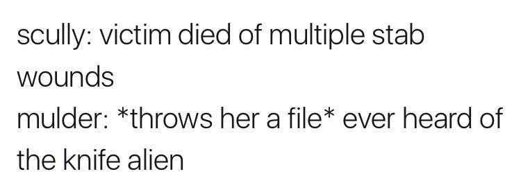 THE X FILES AESTHETICS tweet media