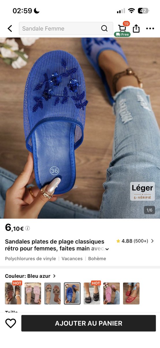 lma_yu's tweet photo. EN BLEU ÉLECTRIQUE EN OLUS????  Aller bye je vais les saigner cette été https://t.co/AlLjqWy5lv