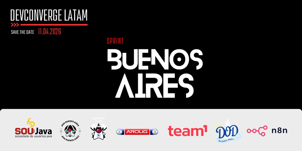 newsweb3_latam's tweet photo. GN 🔺¡Volvemos a las oficinas de Oracle Buenos Aires!
El 11 de abril, varias comunidades tech nos unimos para hablar de IA, código y el futuro del desarrollo.
Java · Oracle · DevOps · n8n · 🔗Avalanche
#DevConverge #IA #Java #DevOps #n8n #Avalanche #Oracle #BuenosAires https://t.co/zSa4VIBu4B