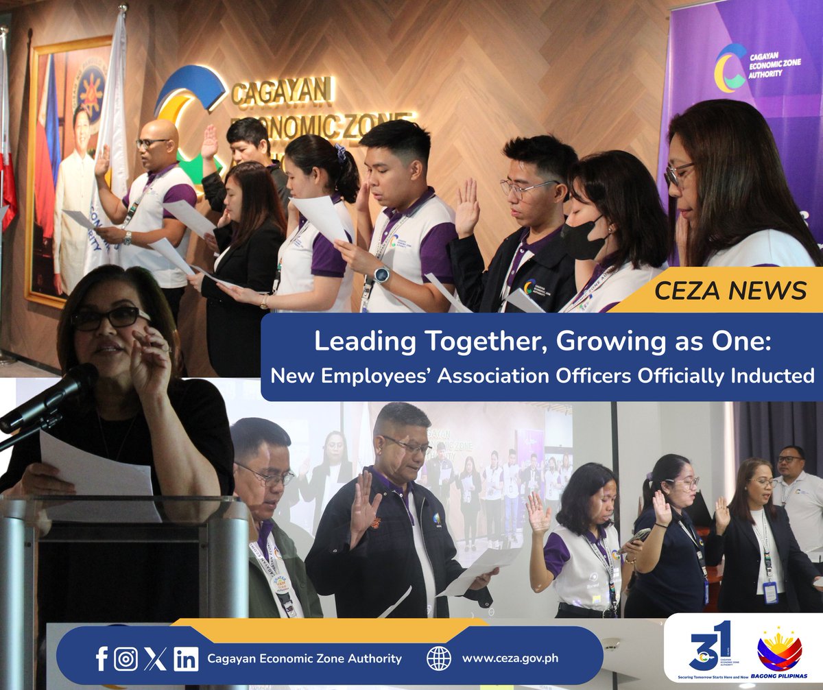 Cagayan Economic Zone Authority tweet media