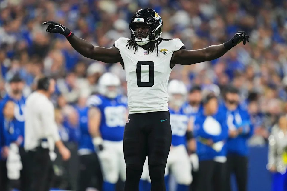 nflrums's tweet photo. 🚨🚨BREAKING 

Former #Jaguars LB Devin Lloyd reached agreement Monday night with the Carolina #Panthers.
