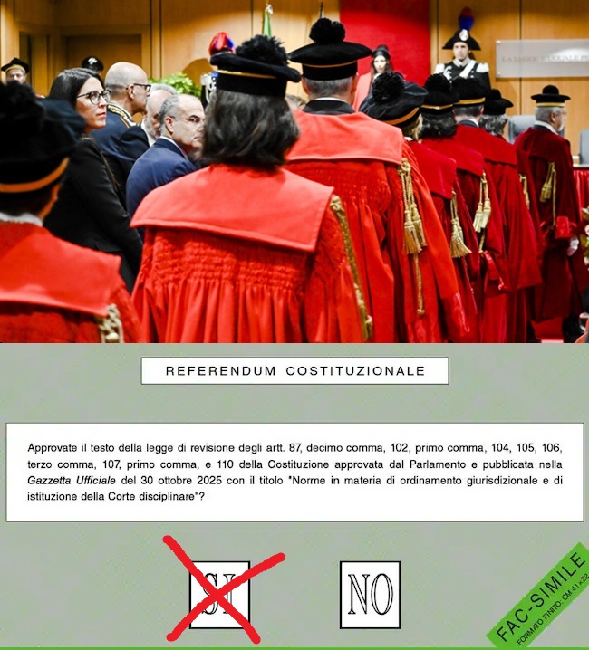 Perché voterò Sì al #referendum sulla #Magistratura
di <a href="/AlessandRisso/">Alessandro Risso</a>
Per arrivare alla naturale conclusione della riforma del processo accusatorio, con il Giudice separato dal PM anche nelle carriere decise dal #CSM e per dare un segnale anticorporativo.
associazionepopolari.it