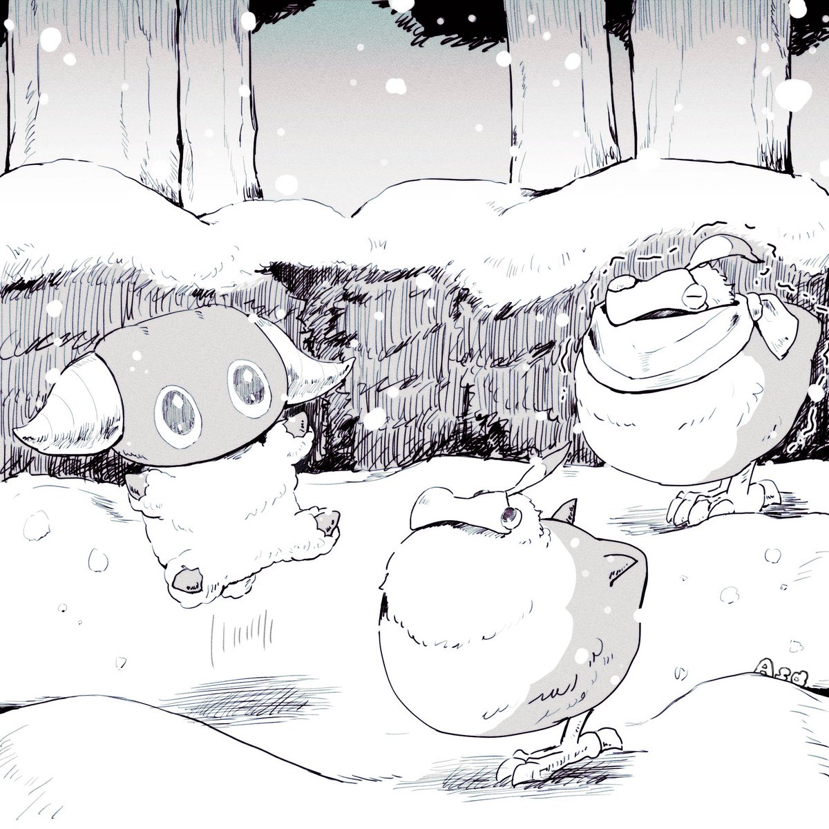 asayorudodo's tweet photo. ❄ https://t.co/LmiwDjG8Vo