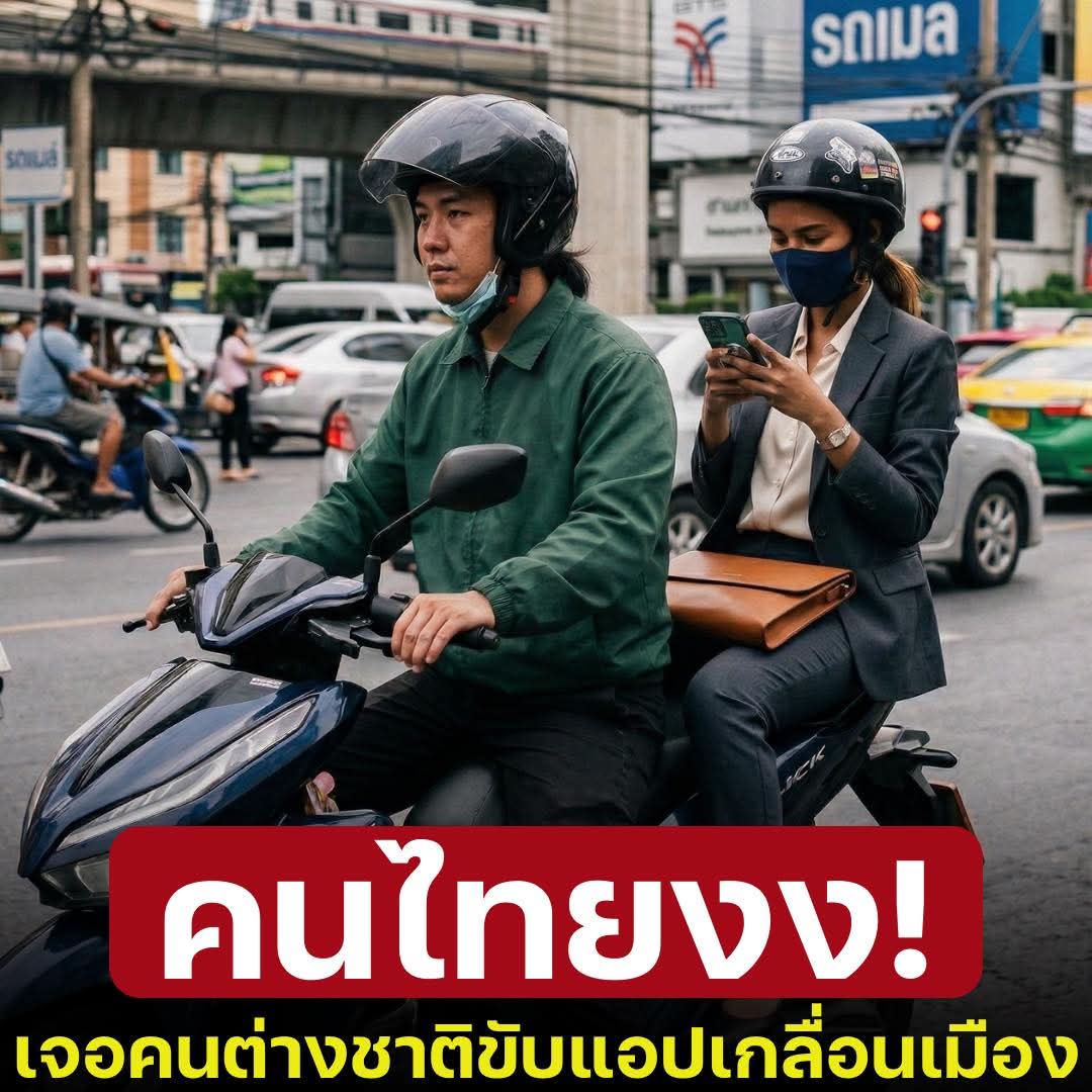 ชาวเน็ตกำลังตั้งข้อสงสัยหลังสื่อดังตีแผ่ กรณีมีคนไทยเรียกรถผ่านแอปฯ แต่เจอคนขับเป็นชาวจีนสื่อสารภาษาไทยไม่ได้ หลังพบแรงงานต่างชาติระบาดหนักทั้งจีน รัสเซีย และอินเดีย ในกรุงเทพฯและเมืองท่องเที่ยวใหญ่ๆ แถมยังมีช่องโหว่เรื่องการ "สวมสิทธิ์" ขายบัญชีผู้ขับขี่