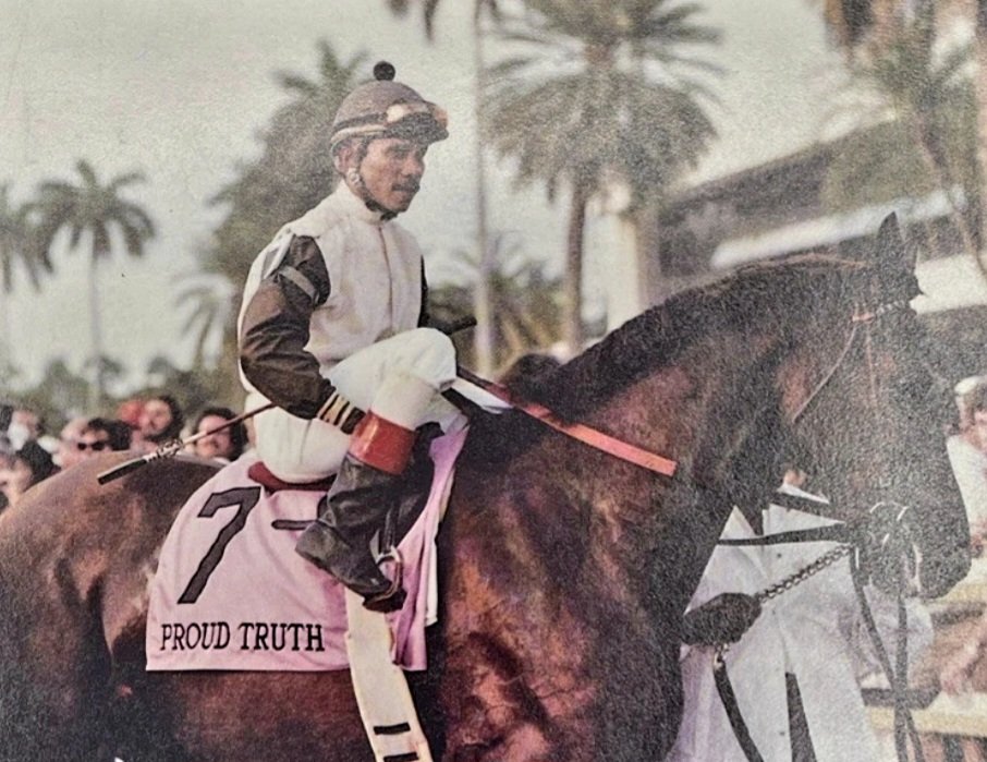 HORSERACING1002's tweet photo. PROUD TRUTH πΊπΈ 1982
(GRAUSTARK - WAKE ROBN BY SUMMER TAN)
#ProudTruth
B Joh W Galbreath (Ky) Mar 11 1982, Horse
O Darby Dan Farm
T John M Veitch
21-10-4-0---$2,198,895
Tidal H G2, Peter Pan S G1, Breeder's Cup Classic G1, Discovery H G3, Florida Derby G1, Fountain Of Youth S G2
2nd Suburban H G1, Gulfstream Park H G1, Flamingo S G1, Wood Memorial S G1
199 Exported Panama, Sire Truth of it All, Spago, Ay Papa, Drago, Low Tolerance, Proud Run, Open Toe, Pinkie Swear, Proud Owner, Proud, Very True,
Dead Aug 15, 2005 Panama
Stood Haras Cerro Punta