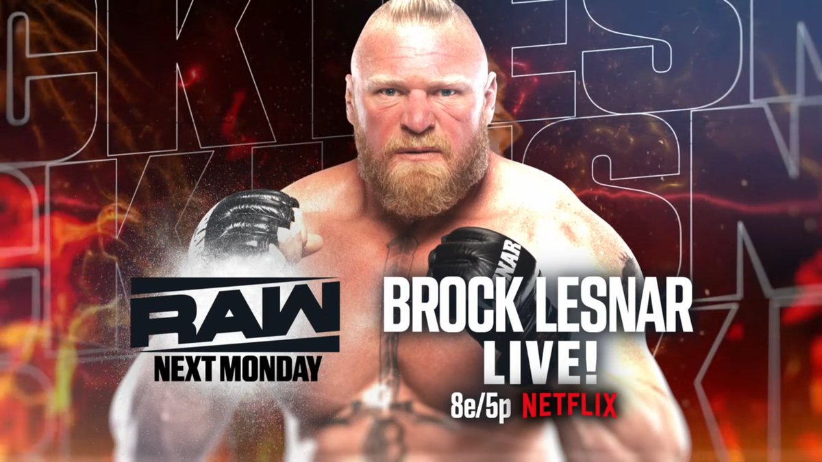 Brock Lesnar haftaya Monday Night Raw'da! #WWERaw