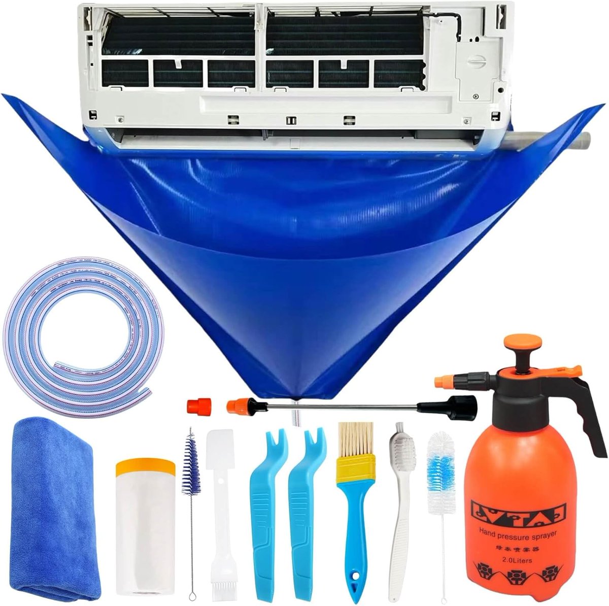 Pucy_CK's tweet photo. Air conditioner cleaning equipment suitable for summer. Those interested can participate in the experience. Currently, there are two spots available. No feedback is required. Only users who have experienced the service in the US are eligible. https://t.co/hVY5ff4F6o