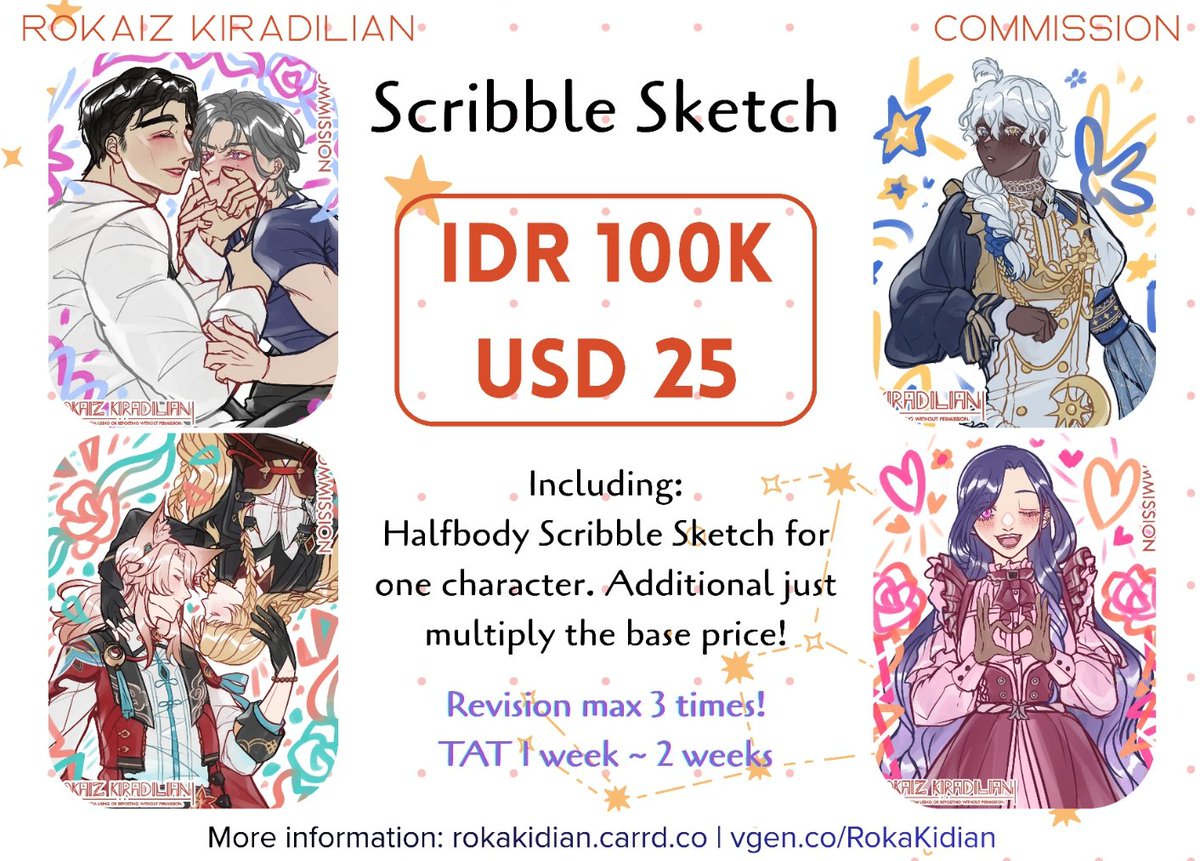 Rokaiz Kiradilian | VGEN comm open! tweet media