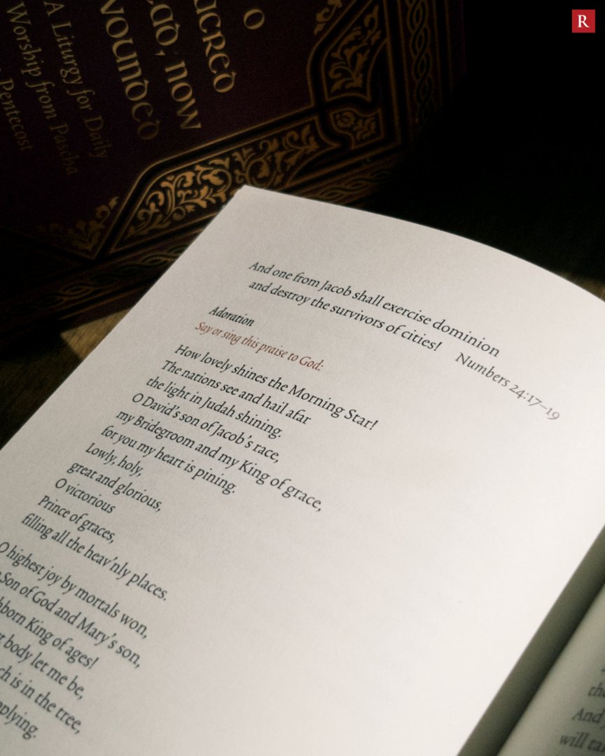 ReformersBooks's tweet photo. Slow down this Easter and reflect deeply on the saving work of Christ. O Sacred Head, Now Wounded offers a 48-day devotional liturgy from Pascha to Pentecost, guiding individuals and families through Scripture, hymns, and prayer to remember all that Christ has accomplished. https://t.co/RdYony69dO