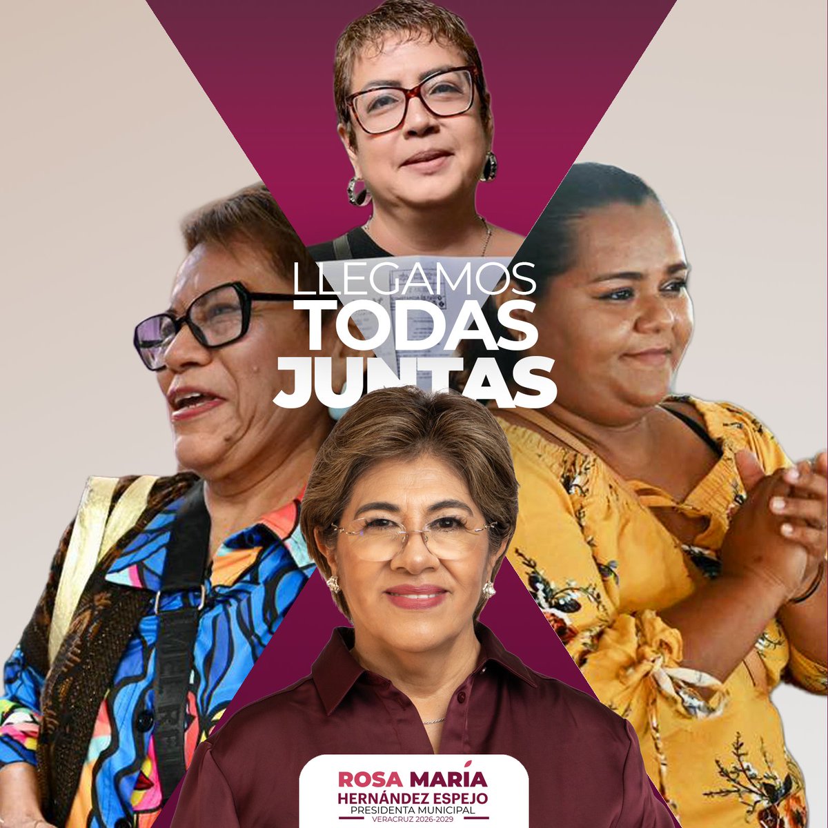 Como periodista, relaté por años las luchas del pueblo; hoy, como su alcaldesa, encabezo esa transformación donde llegamos todas. ¡El poder sirve cuando se comparte con ustedes! 💪🏽💜

#VeracruzCiudadHeroica #MujeresQueTransformanVeracruz <a href="/Claudiashein/">Claudia Sheinbaum Pardo</a> <a href="/rocionahle/">Rocío Nahle</a>