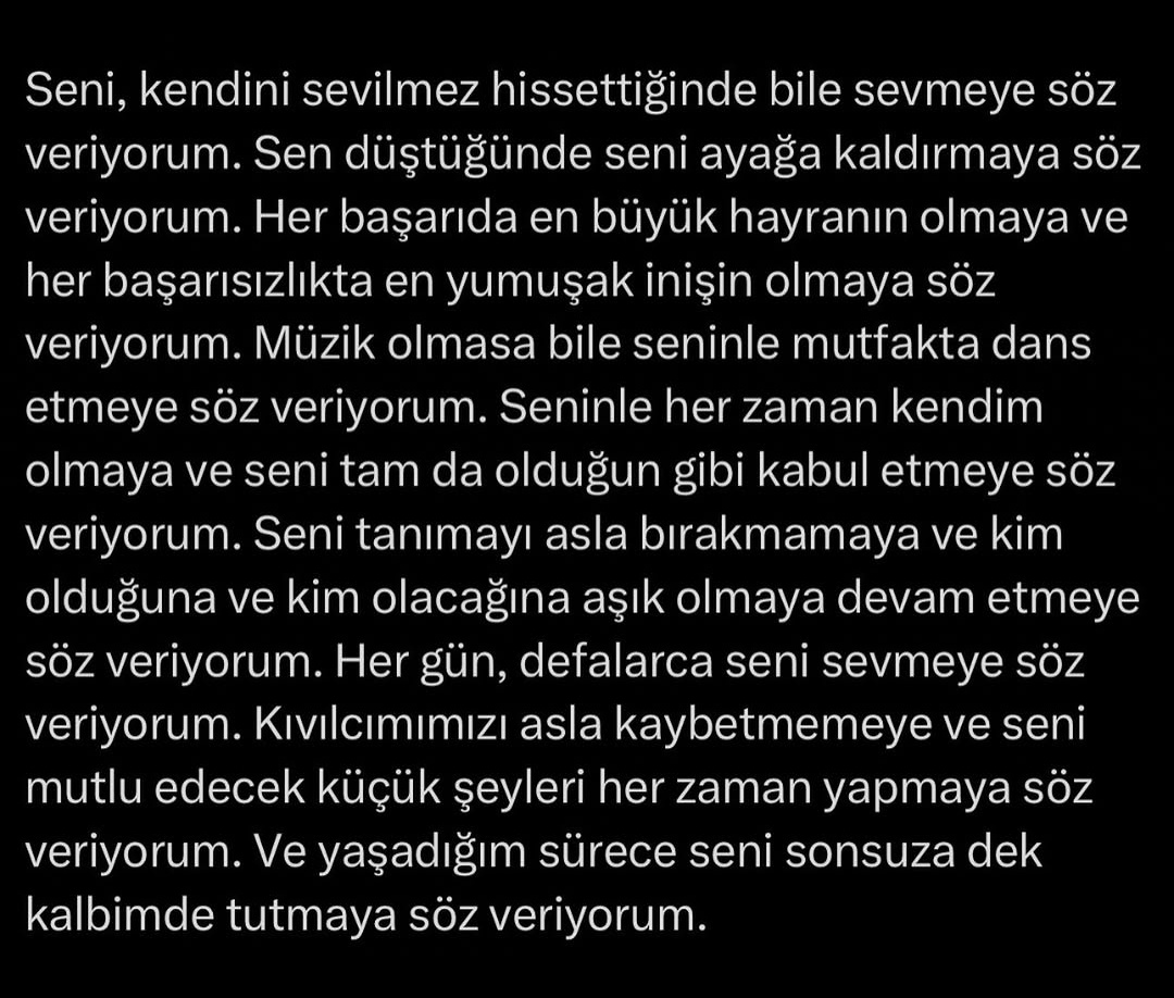 gorezballi's tweet photo. Söz Sevgilim 🤞💖 https://t.co/hviOVeJg1J