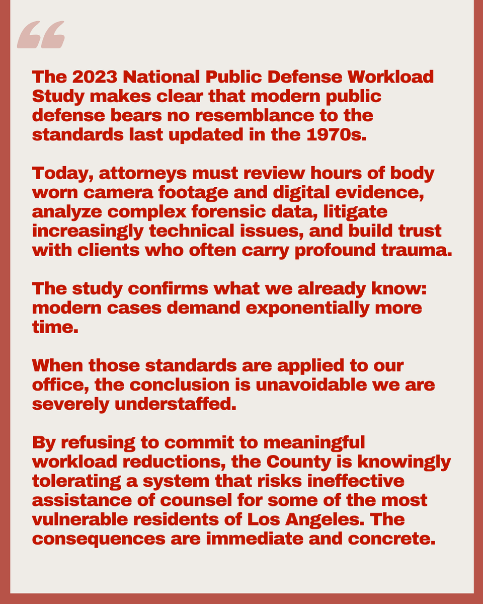 L.A. County Public Defenders Union tweet media