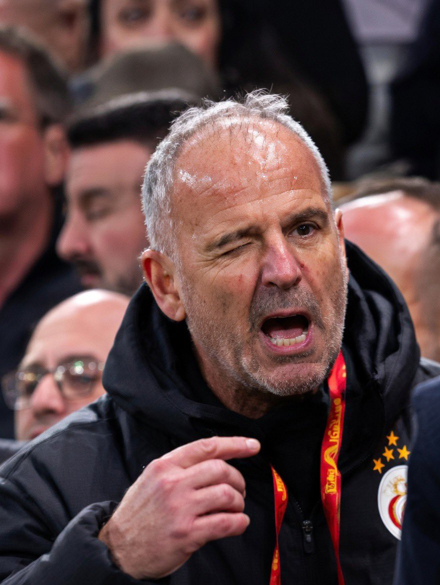 Dear UEFA Officials,

An incident that raises serious integrity concerns was captured on camera during the match on 07.03.2026.

Okan Buruk received a yellow card, which meant he would be suspended for the next match. Shortly after, his assistant coach approached the assistant