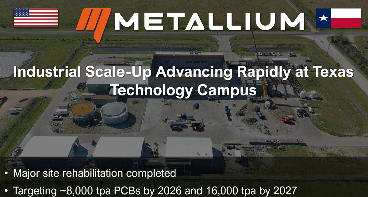 Metallium’s Gator Point Technology Campus is progressing rapidly as we ...