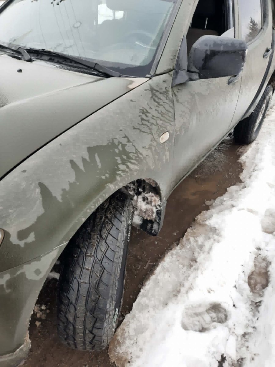 Khrustynka's tweet photo. 🚨URGENT FUNDRAISER

We need 22,000 UAH (~$550) for wheels for a vehicle of the Ukrainian 22nd Brigade🇺🇦

Without them the vehicle cannot operate on the frontline.

Every donation or RT helps
• Donate: hrustyna.bodnar@icloud.com

#NAFO #NAFOfellas #StandWithUkraine https://t.co/4l3vaMjXJ3