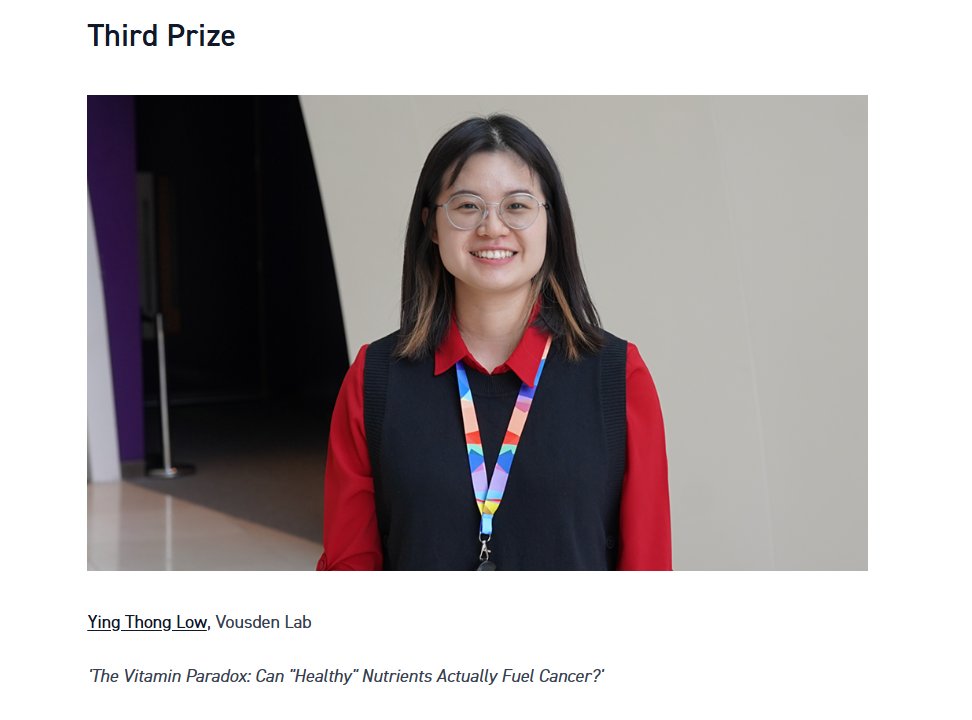 Vousden Lab tweet media