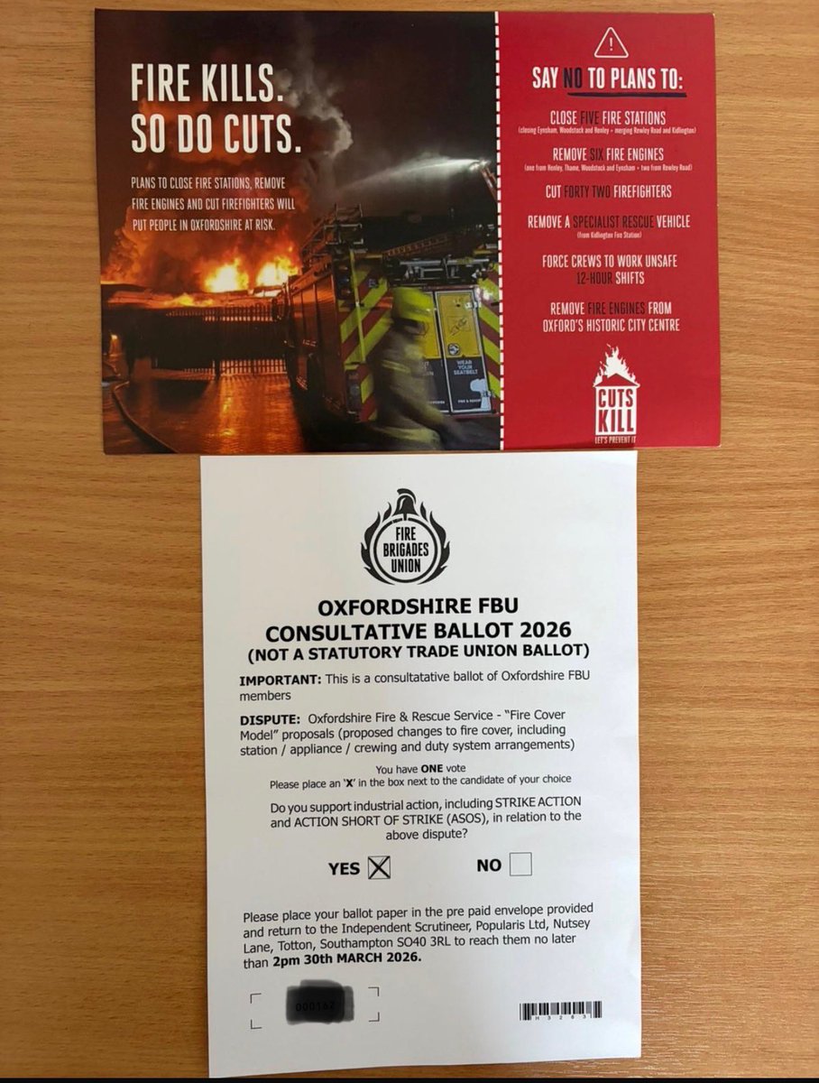 Oxfordshire FBU tweet media