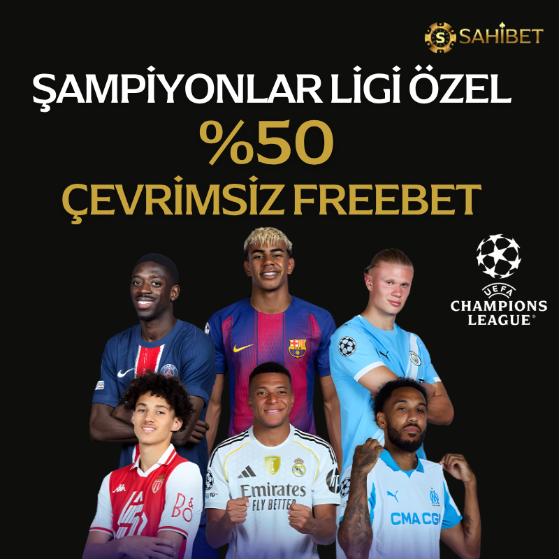 Sahibetofficial's tweet photo. 🏆 ŞAMPİYONLAR LİGİNE ÖZEL %50 ÇEVRİMSİZ FREEBET!! ⚽️🏀🏐

✨ Minimum 100 TL Yatırımınıza Talep Edebilirsiniz.⚡

✨ Tüm SPOR Müsabakalarında Geçerli Olmaktadır.

⚠️Kazanç Sınırı Bulunmamaktadır ⚠️

🏆 Sende Gel Sende Sahiden KAZAN 🏆

https://t.co/SjlaTzcFIg https://t.co/41xQWDfSSW