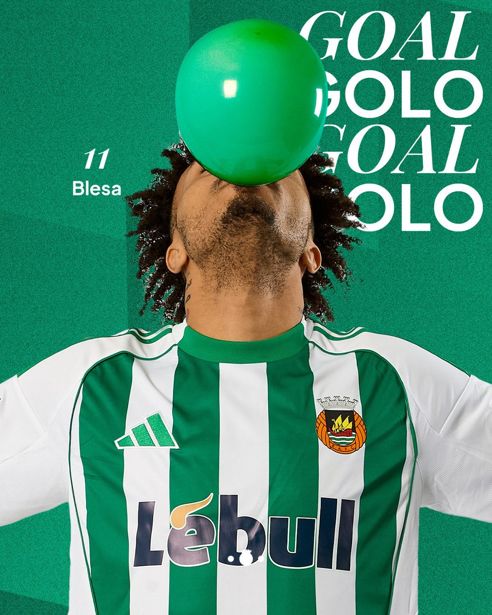 RioAve_FC's tweet photo. ⚽️ 70’ | GOLO! GOLO! GOLO! 🎯
BLESA FAZ O PRIMEIRO NA PARTIDA! 🤩
#CDTRAFC | 0-1 | #RemamosJuntos #LigaPortugalBetclic https://t.co/wLVeYsf9y2