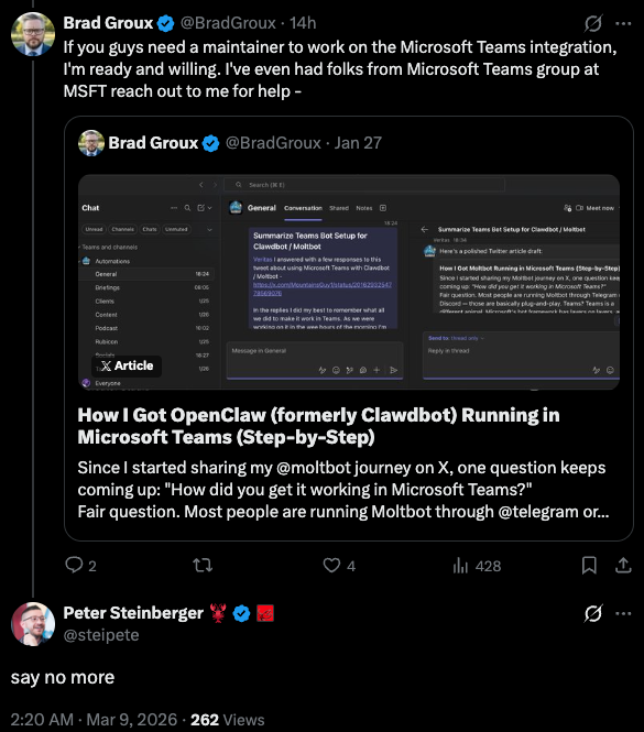 Brad Groux tweet media