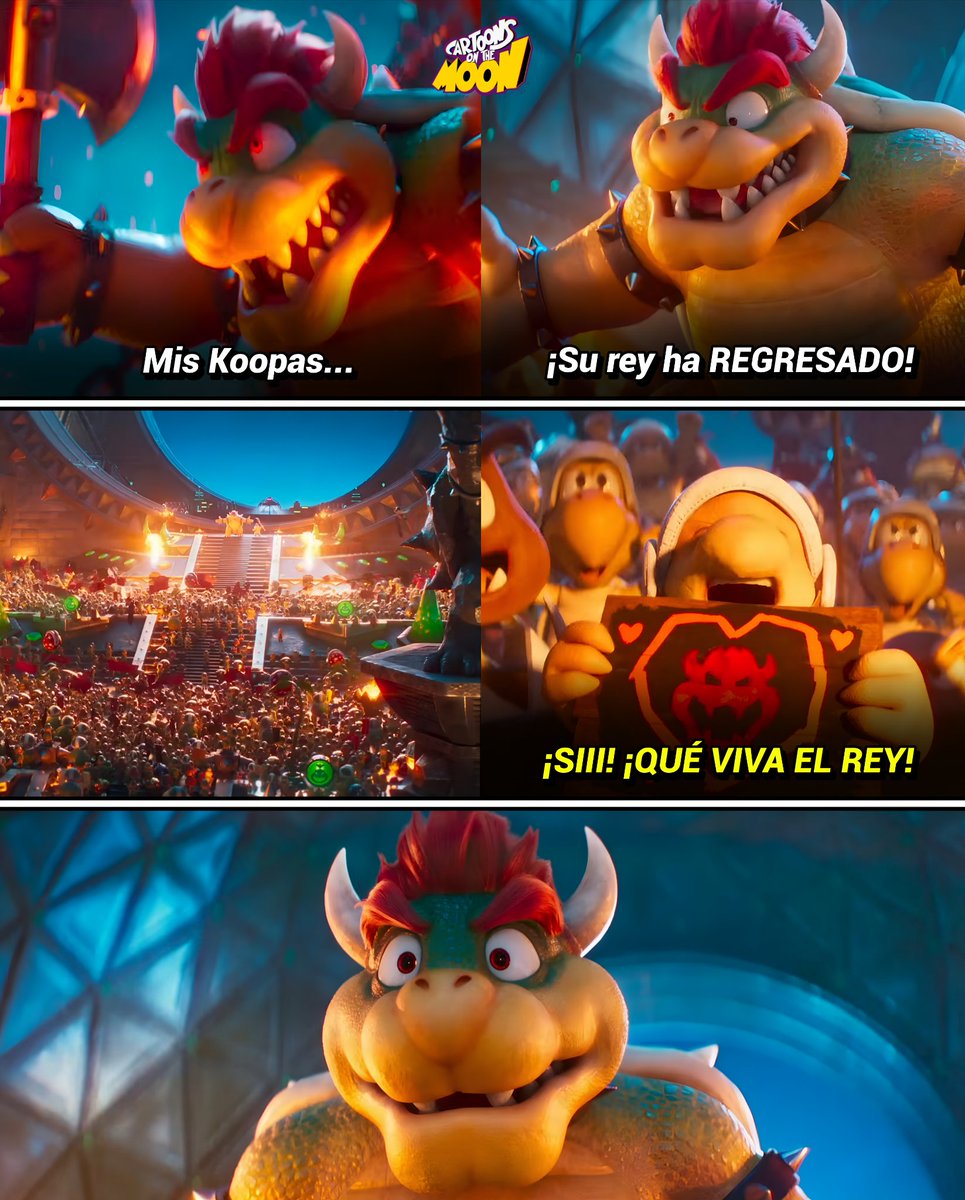CartoonsOTMoon's tweet photo. Bowser al fin se siente amado https://t.co/Oer3ZU3M3o