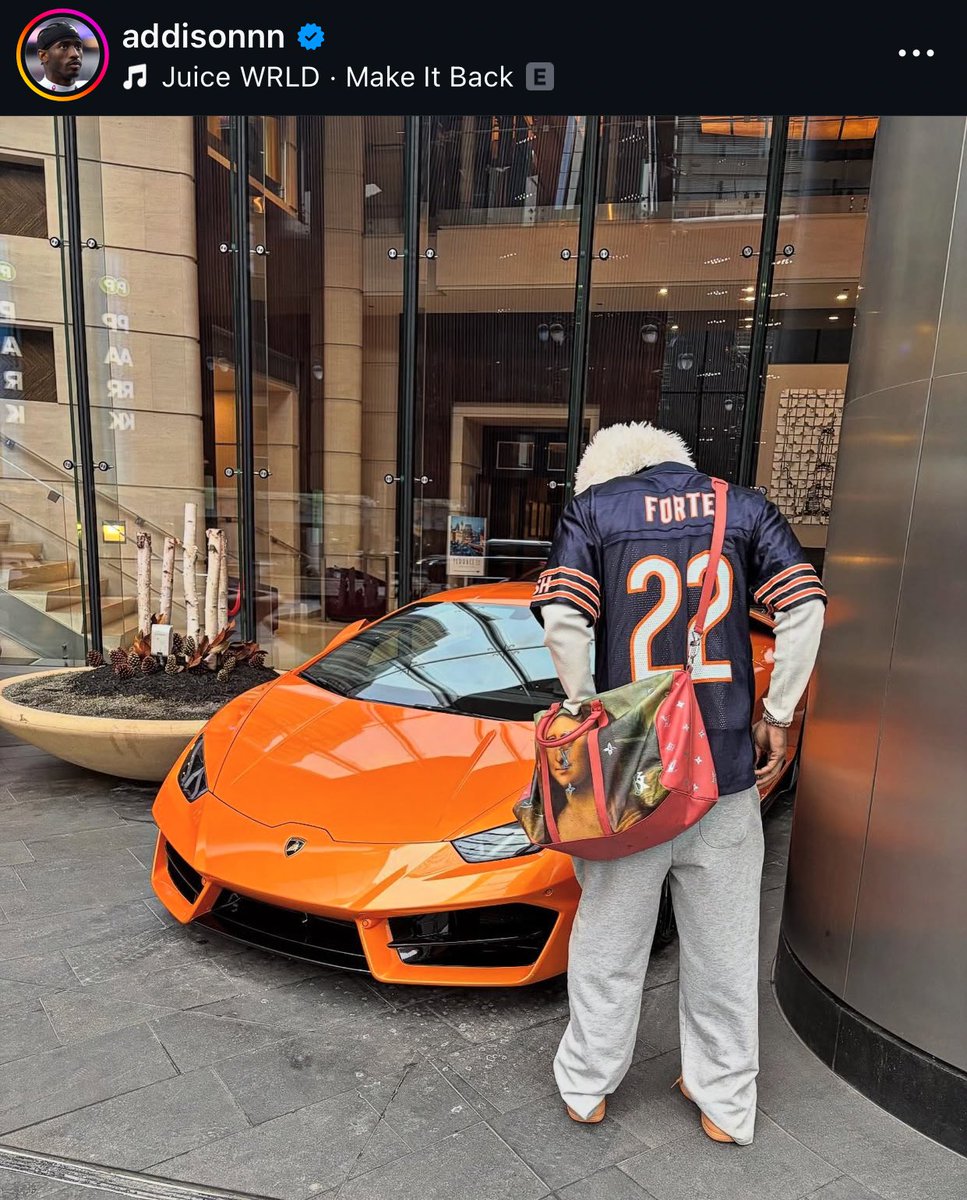 Vikings WR Jordan Addison just posted this on his Instagram.